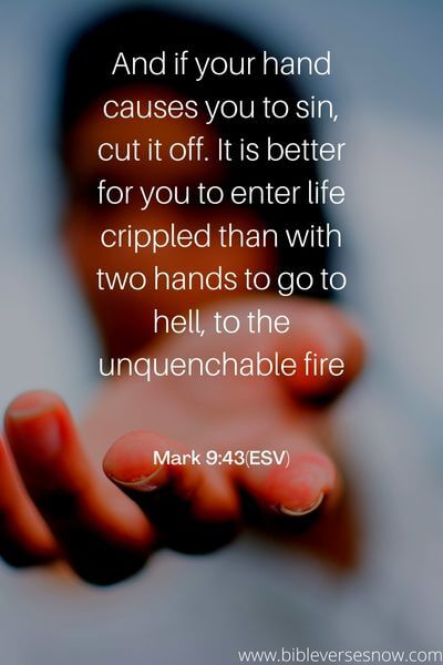 Mark 9_43(ESV)