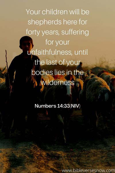 Numbers 14_33(NIV)