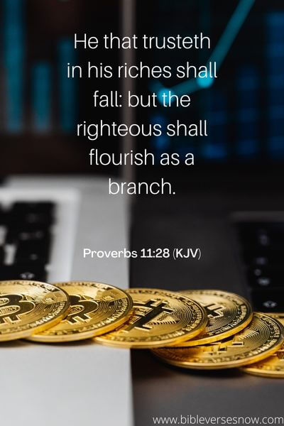 Proverbs 11_28 (KJV)