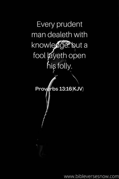 21 Bible Verse On Prudence Bible Verses Of The Day