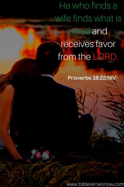 Proverbs 18_22(NIV)