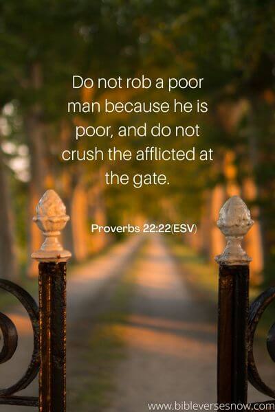 Proverbs 22_22(ESV)