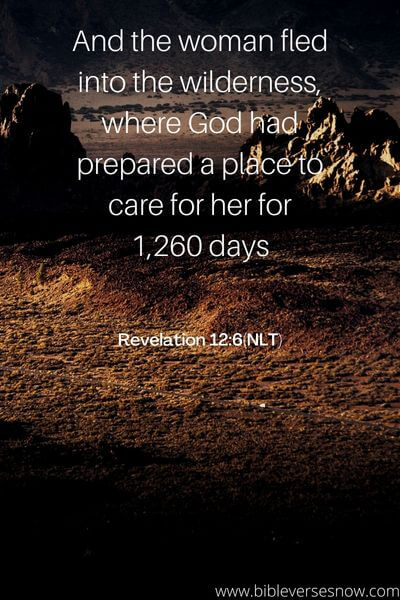 Revelation 12_6(NLT)