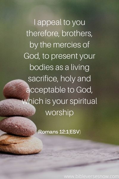 Romans 12_1(ESV)