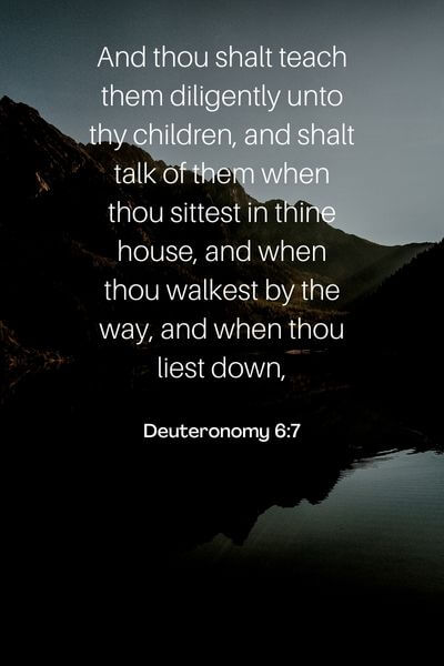 Deuteronomy 6:7