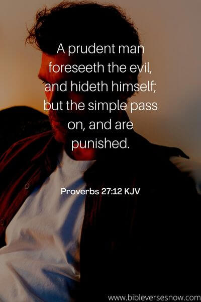 Proverbs 27_12 KJV