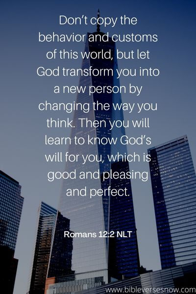 Romans 12_2 NLT