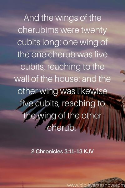 2 Chronicles 3_11-13 KJV 