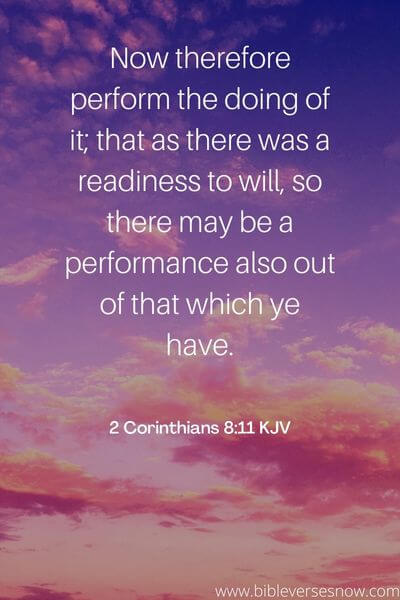 2 Corinthians 8_11 KJV