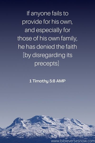 1 Timothy 5_8 AMP