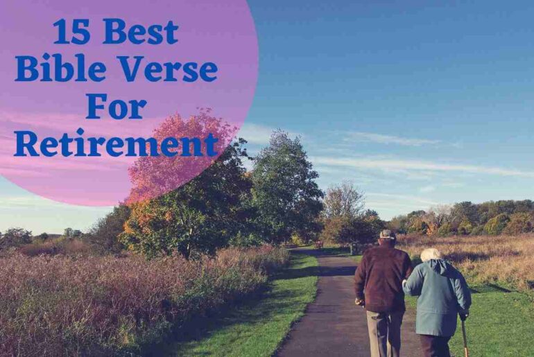 15 Best Bible Verse For Retirement