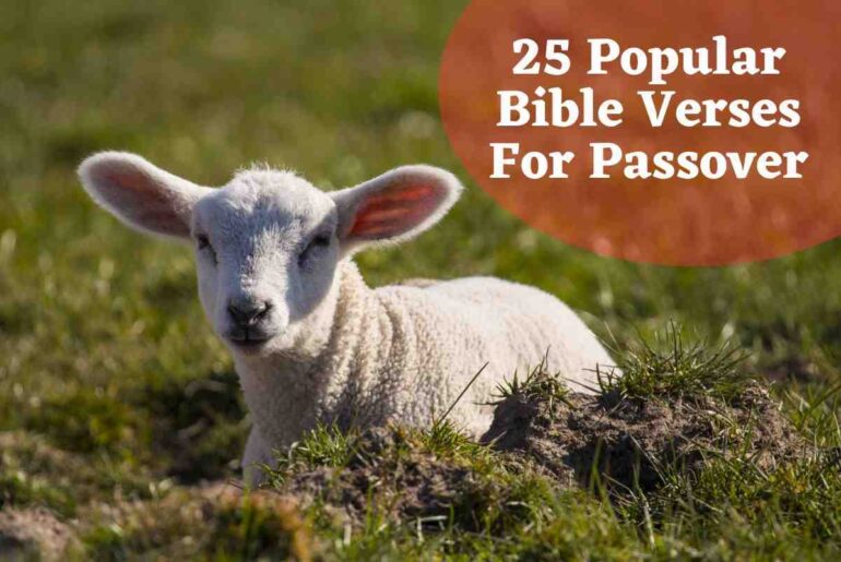 25 Popular Bible Verses For Passover