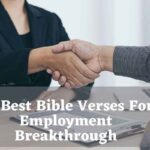 42 Best Bible Verses For Employment Breakthrough