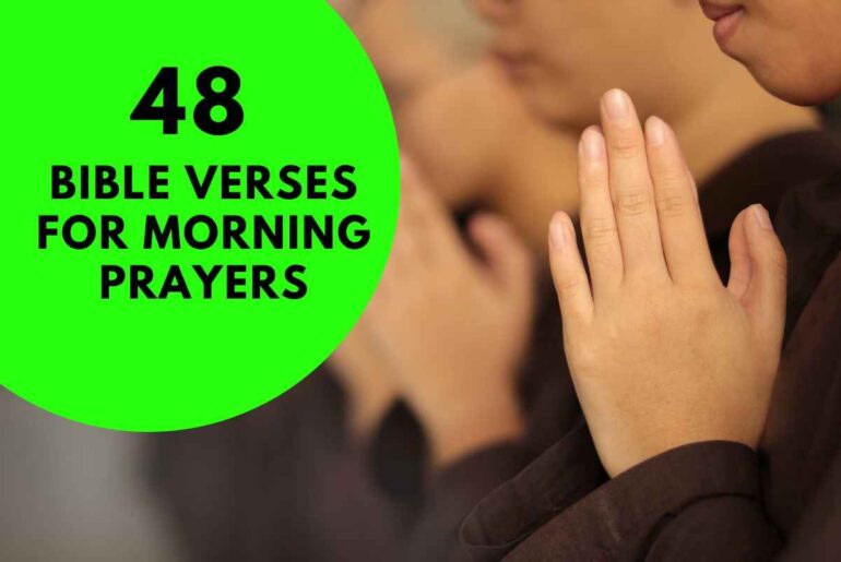 Bible Verses For Morning Prayers
