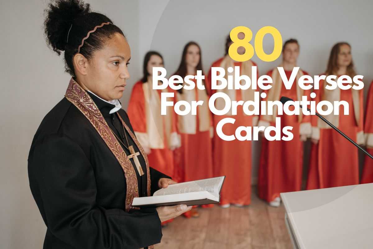 Bible Verses For Ordination Cards