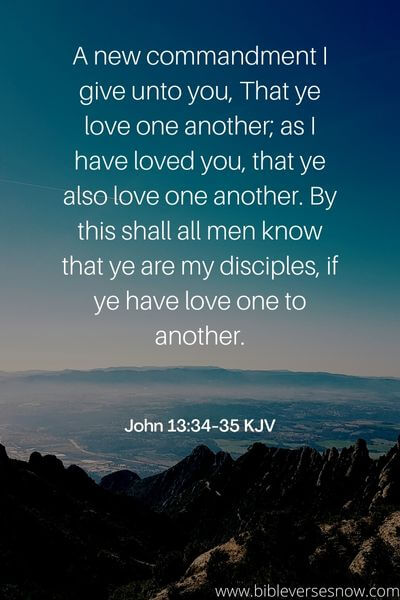 John 13_34-35 KJV