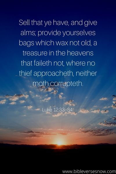 Luke 12_33-34 