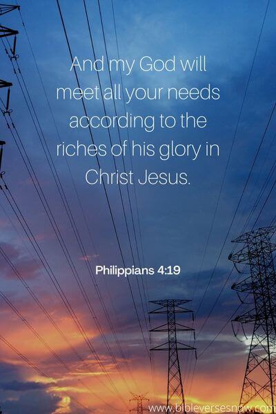 22 Best Bible Verses About God Providing For Our Needs