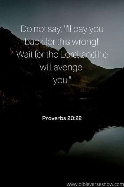 Proverbs 20_22