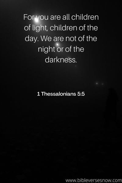 1 Thessalonians 5 5