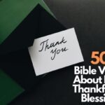 Bible Verses About Being Thankful For Blessings