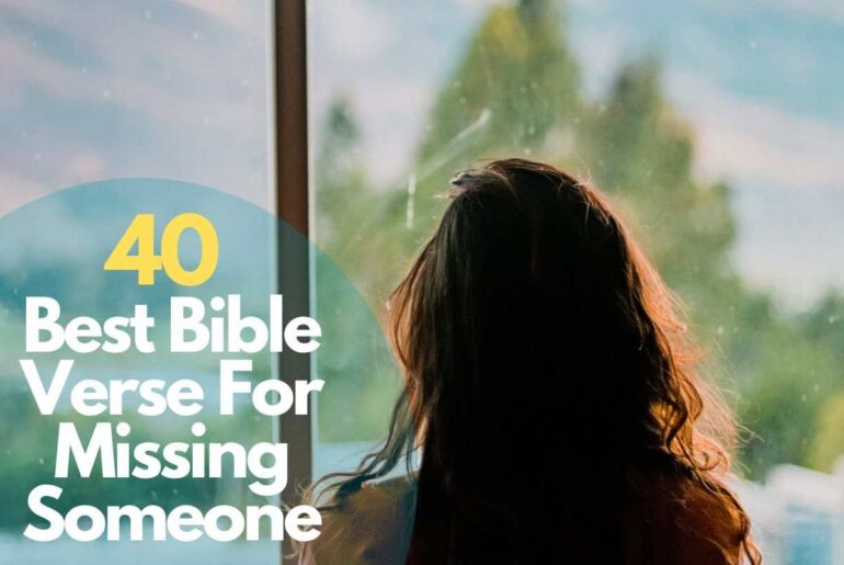 Bible Verse For Missing Someone