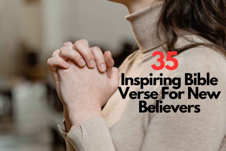 Bible Verse For New Believers