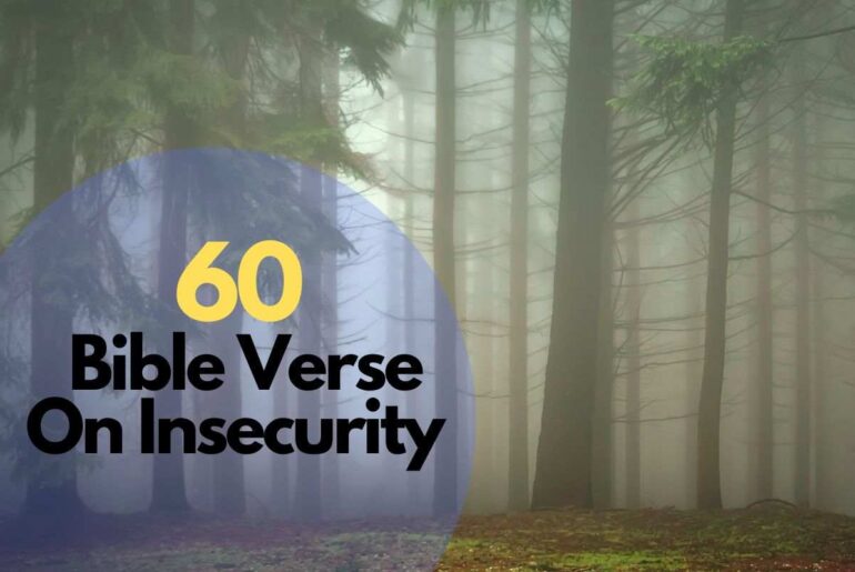 Bible Verse On Insecurity