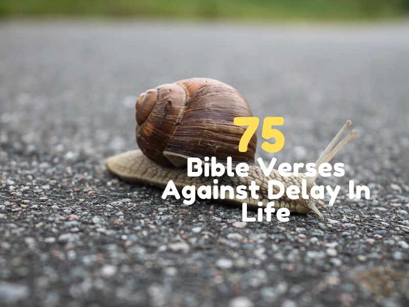 Bible Verses Against Delay In Life