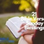 Bible Verses Sunday Blessings