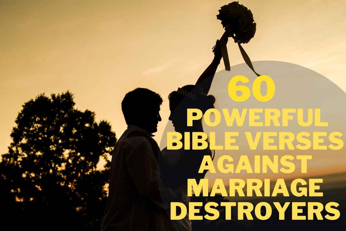 Bible verses against marriage destroyers