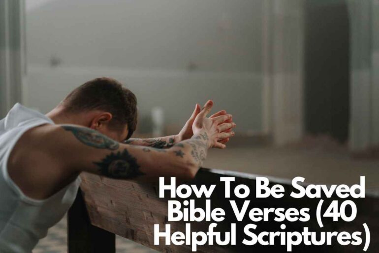 How To Be Saved Bible Verses