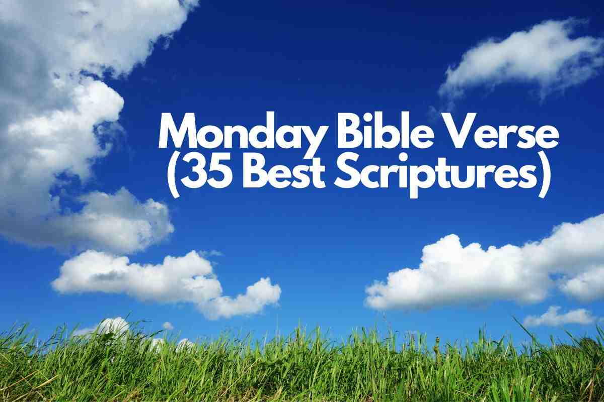 Monday Bible Verse