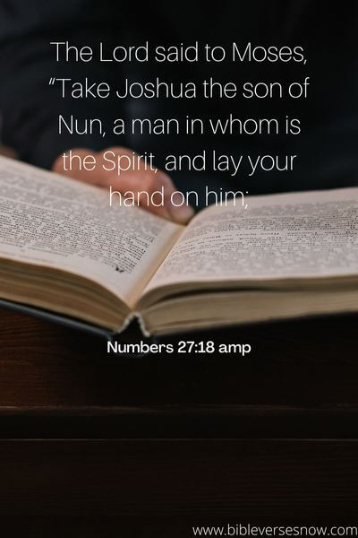 Numbers 27_18 amp 