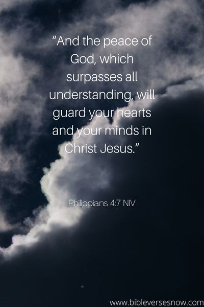 Philippians 4:7 NIV