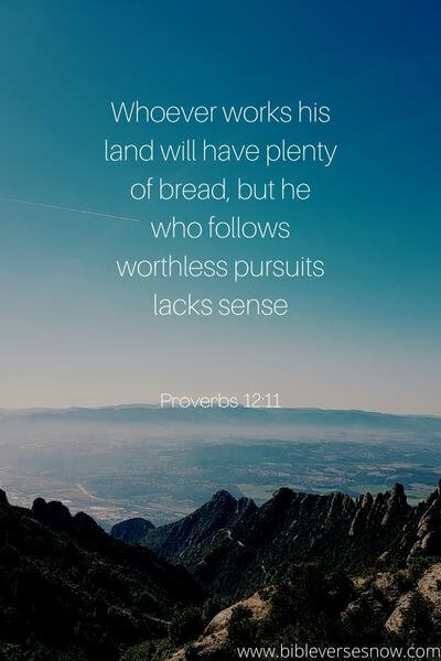 Proverbs 12_11