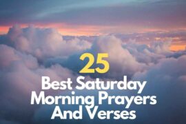 Saturday Morning Prayers And Verses