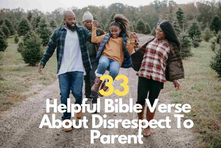 Bible Verse About Disrespect To Parent