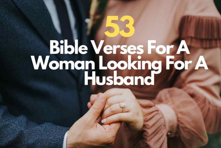 Bible Verses For A Woman Looking For A Husband