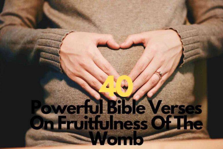 Bible Verses On Fruitfulness Of The Womb