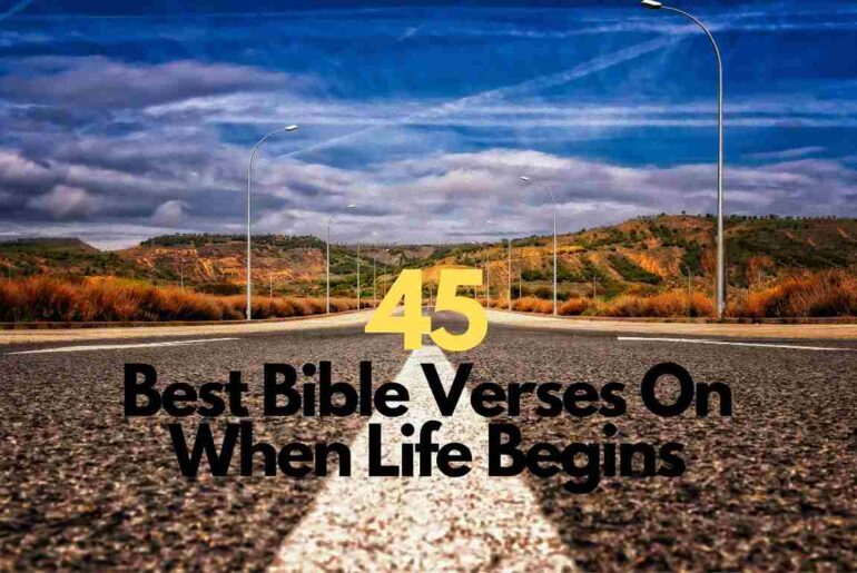 Bible Verses On When Life Begins