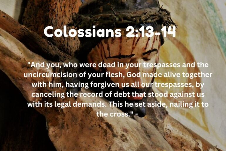 Jesus Paid It All Bible Verse