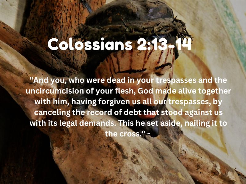 Jesus Paid It All Bible Verse