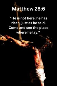 Matthew 28-6