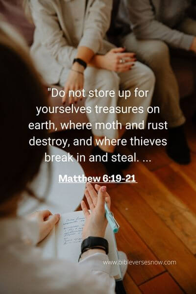 Matthew 6_19-21