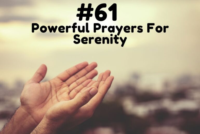 Serenity Prayers