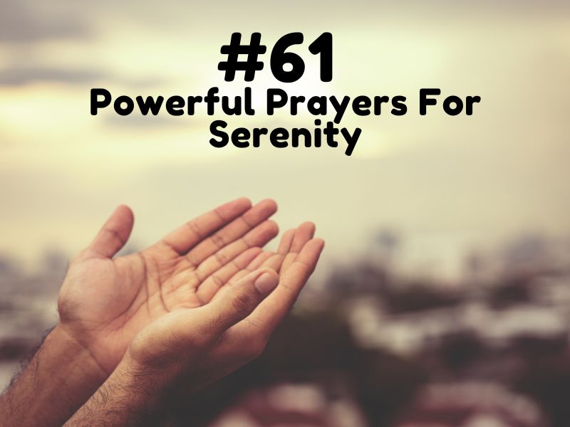 Serenity Prayers