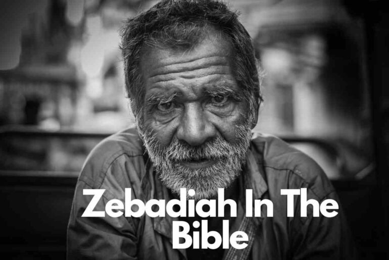 Zebadiah In The Bible