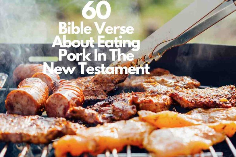 Bible verses about eating pork in the New Testament