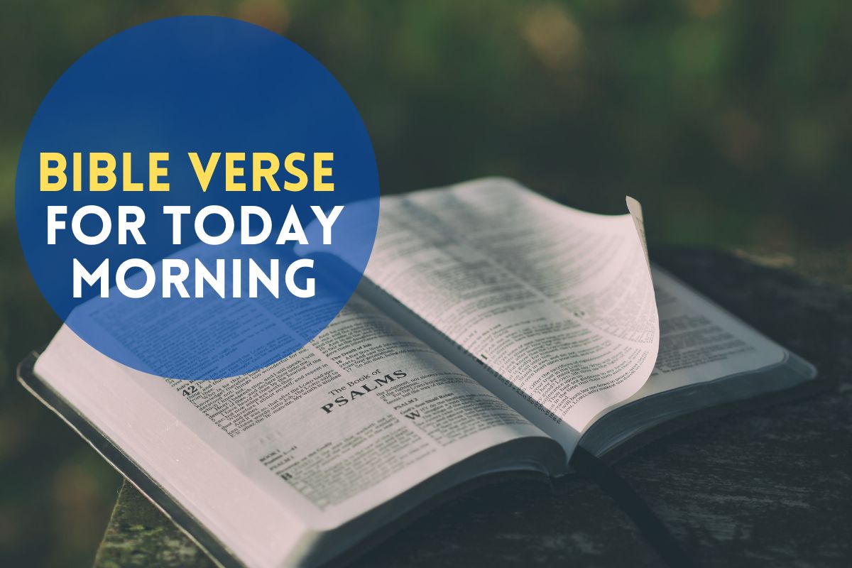 Bible Verse For Today Morning